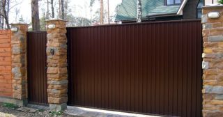 Купить откатные ворота консольные Кинешма, цена от 2852 руб.
